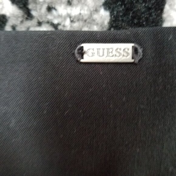 Guess Jeans 81 Stretch Straight Leg Black Work Pants: Size 24 - Picture 4 of 5